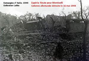CAMPAGNE D ITALIE 1944 DIVERS-    (38)